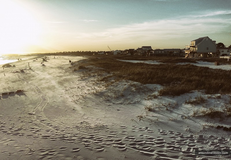 Mexico Beach's Beach. Florida