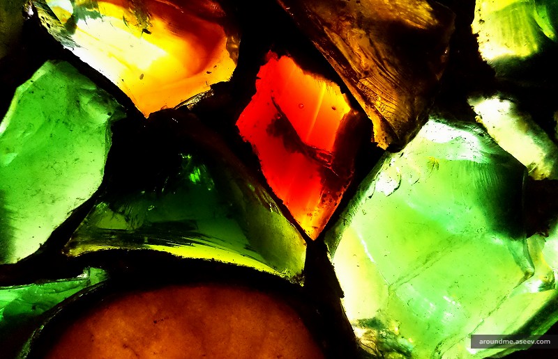 Fragment of a Glass Mosaic