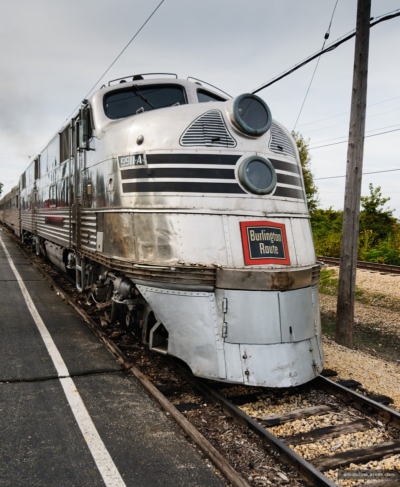 Nebraska Zephyr - EMD E5 Locomotive