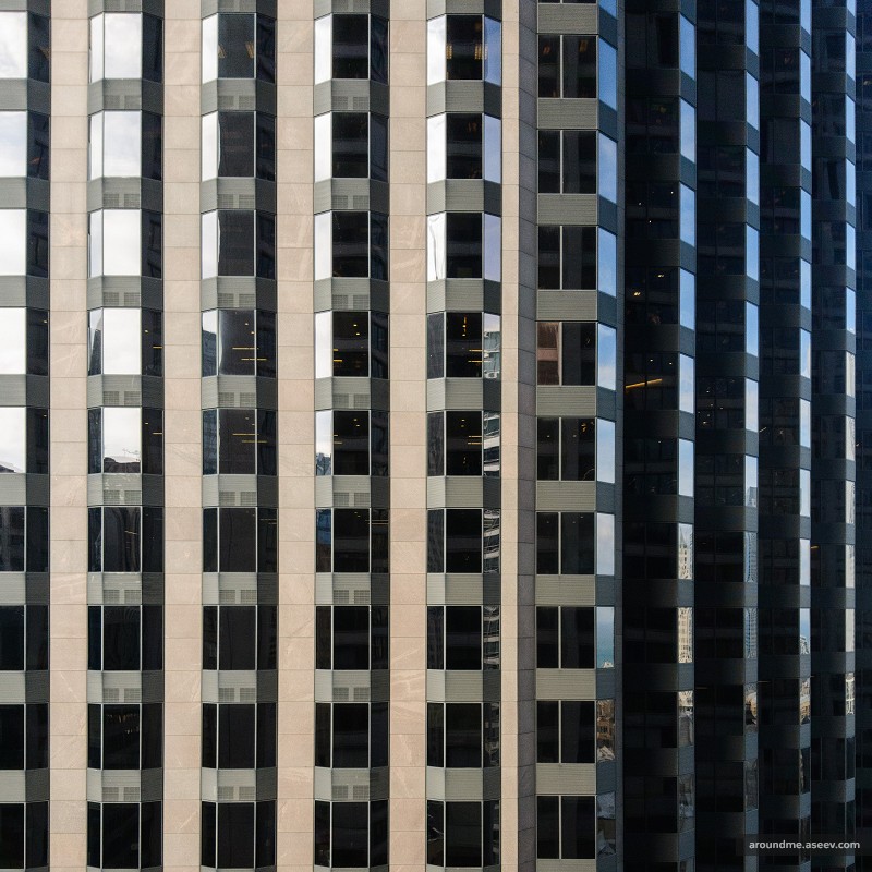 Side of the Three First National Plaza