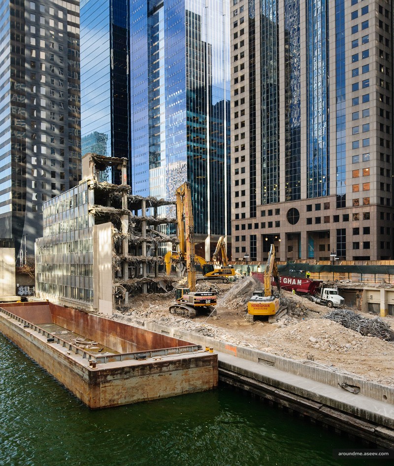 Remains of 110 N Upper Wacker Drive